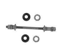 SUPVOX Eje Trasero Bicicleta 7.28In con Rodamientos De Bolas Kit Completo para Rueda Trasera Bici 26-29 Pulgadas Accesorios Montaña Estabilidad Y Durabilidad