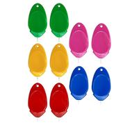 SUPVOX Enhebrador de Agujas de Plástico 10 Piezas para Coser a Mano y Máquina Herramienta para Bordado y Punto de Cruz Accesorios de Costura Compactos Multicolor