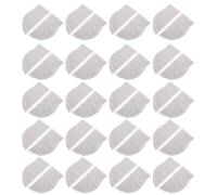 SUPVOX Entretela de Pecho de Poliéster para Traje de Hombre, 20 Pares, Tamaño Pequeño 18x39 Cm, Almohadilla Moldeadora para Chaquetas Formales, Soporte y Forma para Oficina y