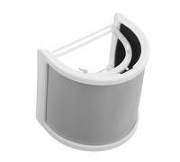 SUPVOX escudo pop pantalla filtro de micrófono cubierta protectora del micrófono escudo de parabrisas micrófono Parabrisas de micrófono en forma de U filtro pop en forma de u Metal