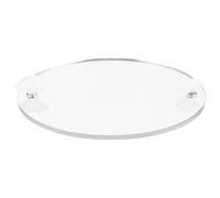 SUPVOX Espejo Acrílico Redondo para Pecera con Doble Ventosa de 10 Cm, Espejo para Entrenamiento de Peces Betta, Decoración Práctica para Acuarios y Accesorios para Bettas