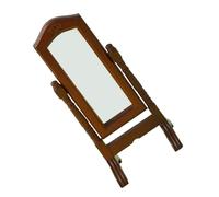 SUPVOX Espejo De Vestir Ajustable para Casa De Decoración De Dormitorio Mueble De Juguete De Accesorio Vintage para Manualidades