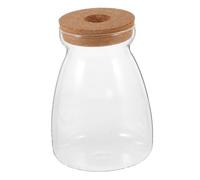 SUPVOX Estación de Propagación Hidropónica Frasco de con Tapa de Corcho para Terrarios y Micro Paisajes para Escritorio y Decoración de Plantas