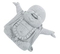 SUPVOX Estatua De Figura Budista para Acuario Estatua De Arenisca para Pecera Subacuática para Escritorio Decoración De Hogar