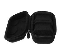 SUPVOX Estuche de Viaje y Diseño Cremallera para Relojes Mecánicos 2 Ranuras Portátil Resistente de Tela Oxford y Eva para Hombre en Exteriores