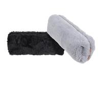 SUPVOX Estuche para Bolígrafos de Felpa Multifuncional 2 Unidades Diseño Octogonal Negro y Gris Ligero y Portátil para Material Escolar y Uso Estudiantil