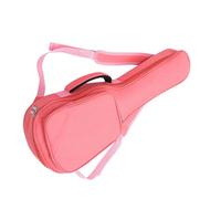 SUPVOX Estuche para Ukelele Rosa de Oxford Forro Acolchado, Mochila Cómoda Gran Capacidad Adecuado para Ukulele de 26 a 27 Pulgadas