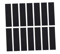 SUPVOX Estuche Portátil para Bolígrafos de Cartón Negro, 50 Fundas Individuales Ventana, Diseño Compacto para Estudiantes y Uso Escolar, Protector Sostenible de Papel