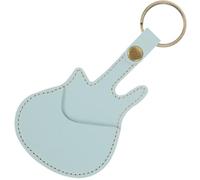 SUPVOX Estuche Portátil para Púas de Guitarra Forma de Guitarra Bolsa Organizadora de PU Cuero Resistente para Almacenamiento de Púas y Clips de Afinación Accesorio Práctico para Músicos