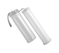 SUPVOX Estuche Retráctil para Bolígrafos y Lápices Transparente 2 Piezas Cilindro Grueso y Delgado Plástico Ligero Portátil para Estudiantes y Organización de Escritorio de Arte