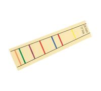 SUPVOX Etiqueta Adhesiva para Marcador de Posición para Práctica Guía de Dedos para Principiantes Color Amarillo Fácil de Usar y Quitar Accesorio Duradero para Aprendizaje