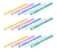 SUPVOX Etiquetas para Plantas de Jardín Pvc Ajustables 500 Unidades Surtidas, Marcadores Envolventes Impermeables para Viveros y Huertos con Superficie de Escritura