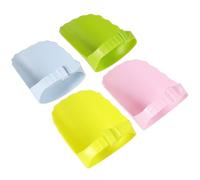 SUPVOX Extensor De Grifo Ajustable Para Niños 4 Piezas Colores Surtidos Rosa Verde Azul Amarillo Material Seguro Uso Lavabo Baño Cocina Hogar