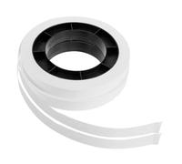 SUPVOX Fajas para Billetes de Papel Blancas 2 Rollos de Cintas para Dinero Envoltorios para Billetes Bancarios de Baja Temperatura para Uso Instituciones Financieras