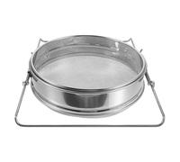 SUPVOX Filtro Colador Apicultura de Acero Inoxidable Doble Capa, Malla Fina para Miel y Jugos, 1 Pieza, Utensilio Cocina Resistente para Filtrado Casero y Profesional
