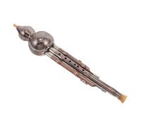 SUPVOX Flauta Hulusi de Tres Tonos si Bemol Mayor Instrumento de Viento Tradicional para Aprender Música para Adultos y Principiantes Instrumento Musical Tradicional