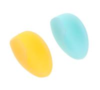 SUPVOX Funda de Silicona para Apoyo de Dedos de Flauta Travesera, Diseño Curvado y Flexible, Paquete de 2 Piezas para Protección y Comodidad