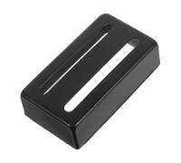 SUPVOX funda para pastilla de guitarra eléctrica placa de montaje humbucker anillos de pastilla de guitarra cubierta de puente de guitarra placa humbucker mini humbucker latón Negro