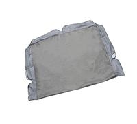 SUPVOX Funda Protectora para Columpio de Jardín Gris Resistente Manchas con Cinta Autoadhesiva para Exterior Balcón Patio