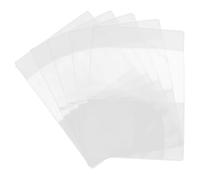 SUPVOX Funda Transparente para Pasaporte de PVC, Paquete de 5 Piezas Impermeables y Portátiles para Viajes y Organización de Documentos