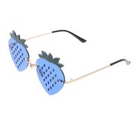 SUPVOX Gafas de Sol sin Montura Forma de Fresa Rojas para Mujer y Hombre, Talla Única, Almohadillas Nasales de Silicona Antideslizantes, Gafas de Sol Divertidas para Fiestas y Viajes