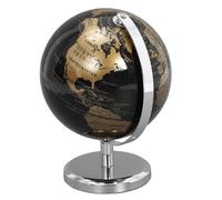 SUPVOX Globo Decorativo Negro Soporte Blanco para Escritorio Oficina Estudio Herramienta Didáctica para Enseñanza y Decoración Hogar