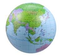 SUPVOX Globo Inflable Duradero para Piscina y Fiestas Educativo para Enseñar Geografía Fácil de Inflar y Desinflar Rápido Juguete para Actividades Acuáticas