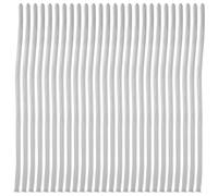 SUPVOX Globos Metálicos Plateados para Fiestas 100 Pcs, Globos Largos de Látex 1.8 G para Cumpleaños y Bodas, Decoración Festiva Resistente y Versátil para Eventos Interiores y