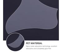 SUPVOX Golpeador Guitarra Acústica Transparente Pet sin Adhesivo Protección Antiarañazos Pegatina Reutilizable para Guitarra Forma Creativa