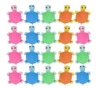 SUPVOX Gomas de Borrar Forma de Tortuga y Animales Mini Set de 36 Unidades Portátiles Borrado sin Residuos para Material Escolar Arte Dibujo y Fiestas Infantiles