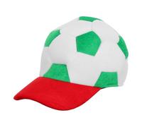SUPVOX Gorra de Béisbol Estampada para Hombres, Accesorios para Juegos de Fútbol Tela de Terciopelo, Esencial Armario Mostrar el Espíritu del Equipo en Reuniones Casuales