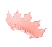 SUPVOX Gorro De Champú Ajustable Protección Para Ojos y Oídos Gorro De Baño Bebés Color Rosa Material y Seguro Para Ducha y Baño
