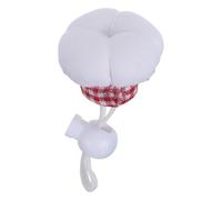 SUPVOX Gorro de Chef Pequeño para Mascotas, Hecho a Mano Tela y Ajuste Correa para Barbilla, Disfraz para Reptiles, Hámsteres y Animales Pequeños en Fiestas y Halloween