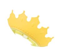 SUPVOX Gorro de Ducha Ajustable para Niños con Diseño de Color Amarillo Que Protege Ojos y Oídos del Agua y Champú Durante el Baño