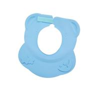SUPVOX Gorro Ducha Niña Ajustable de Silicona con Protección de Oídos y Ojos para Niña Gorra Champú Práctica y Duradera Protección para Baño y Corte de Pelo