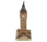 SUPVOX Gran Adorno Decorativo de Resina Big Ben, Modelo Grande Tridimensional para Decoración del Hogar, Oficina y Dormitorio, Artesanía Única y Recuerdo de Viaje