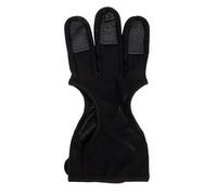 SUPVOX Guante de Tiro Ajustable para Tres Dedos, Protector de Dedos Portátil Resistente al Desgaste, Tamaño L, Accesorio para Tiro Deportivo, Equipo de Protección para Arqueros