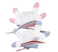 SUPVOX Guantes Protectores Para Dedos Ñiño, Talla S, Set 2 Pares Azul y Rosa, Tejido Transpirable De Malla Doble, Anti Succión y Mordedura, Para Uso Casa y Exterior, Ajuste Cómodo Para Niños Pequeños