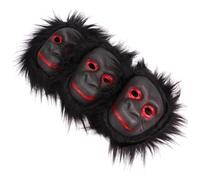 SUPVOX Halloween de Peluche para Adulto, 3 Piezas Diseño de Animal (gorila), Accesorio Divertido y Transpirable para Fiesta y Festival, Entrega Aleatoria, de Parodia y Suave