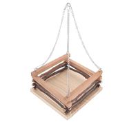 SUPVOX Hamaca Colgante para Mascotas Pequeñas Barandilla de Madera de Manzano, Tamaño Pequeño, Columpio Decorativo para Jaulas de Hámster y Cobayas, Juguete Interactivo para Roedores