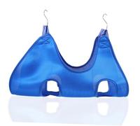 SUPVOX Hamaca Elevada para Mascotas Transpirable Cama Colgante para Gatos y Perros con Soporte Resistente y Hebillas Metálicas para Aseo y Descanso Interiores y Exteriores Azul