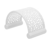 SUPVOX Hamaca Flotante de Color Blanco para Bettas y Camarones, Plataforma de Descanso para Acuarios Pequeños, Repisa Antihundimiento Compatible Nano Tanques, Lugar de Descanso para