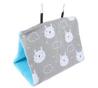 SUPVOX Hamaca para Mascotas Pequeñas de Lona y Algodón, Cama Colgante Transpirable y Práctica para Hámster y Pájaros en Casa o Tienda de Mascotas