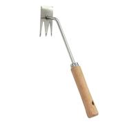 SUPVOX Herramienta de Extracción de Malezas Resistente y Ligera con Puntas Afiladas Rastrillo de Jardín Multifunción para Eliminar Mango Ergonómico Antióxido para Jardinería