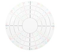 SUPVOX Herramienta Divisora de Alfarería Acrílica Grande Calibrador Redondo para Cerámica Recortador de Arcilla Giratorio para Piezas Simétricas Uso Versátil Moldeado y Torneado