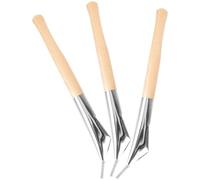 SUPVOX Herramientas para Esculpir Cerámica y Batik de Cera, 3 Piezas, Plumas de Tallado Multiusos para Pintura, Arcilla y Manualidades Artísticas, Kit para Moldear y Grabar