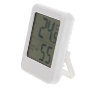 SUPVOX Higrómetro Digital Práctico Alta Precisión para Interior Medidor de Temperatura y Humedad Accesorio para y Oficina con Cambio Celsius Fahrenheit y Fácil Instalación