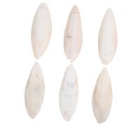 SUPVOX Hueso De Sepia Natural para Pájaros 6 Unidades Juguete De Masticar Accesorios para Jaula