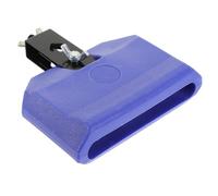 SUPVOX Instrumento De Percusión Latina Azul De Plástico Abrazadera, Accesorio Portátil Para Batería y Cencerro, Sonido Nítido Para Múltiples Estilos Musicales, Ligero y Fácil De Transportar