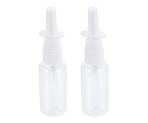 SUPVOX Irrigador Nasal Portátil para Ñiño 2piezas Boquilla de Pet 20ml, Operación Simple para Reducir Congestión Nasal y Limpieza Eficaz